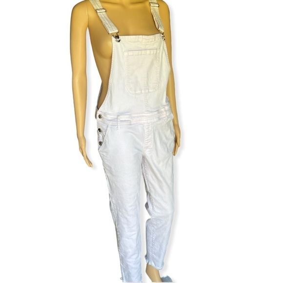 Forever 21 Overalls Soft Pink Raw Hem Size 29 - Picture 4 of 7